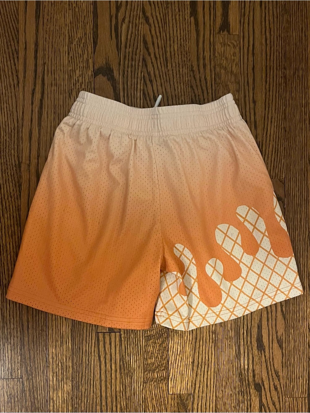 Baseball Lifestyle 101 Shorts Creamsicle Youth M - Picture 2 of 3